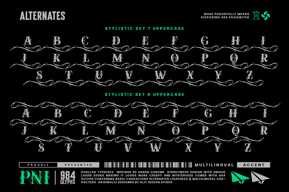 Soullar Typeface, a Serif Font by alit design (Photo 11 of 20)
