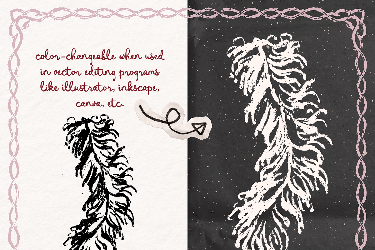 Cabaret Clipart, Burlesque Ink Set, a Person Illustration by The October Creative (Photo 2 of 12)