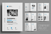 Company Policy Brochure, a Brochure Template by ContestDesign (Thumbnail 1 of 3)