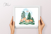Woodland animals clip art, an Animal Illustration by SirenaArt (Thumbnail 11 of 11)
