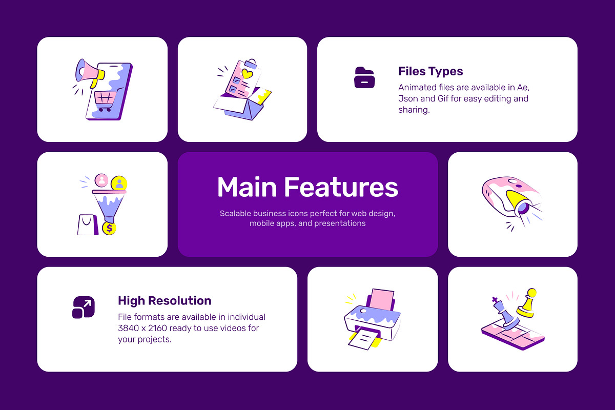 90 Animated Digital Growth Icons, a Duotone Icon by Vectors Market (Photo 2 of 3)