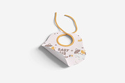Baby Bib Mockup, a Product Mockup by MrLetters (Thumbnail 4 of 5)