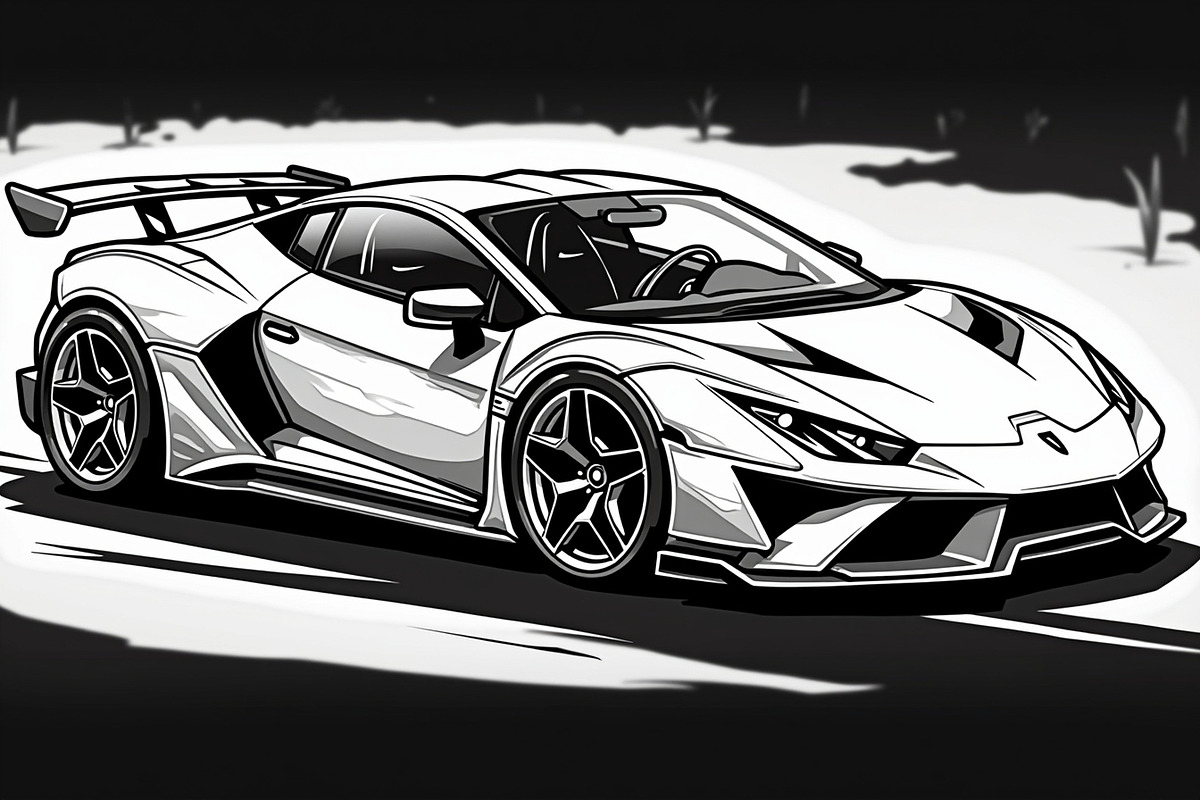 Speed Legends Sports Car Pack, an Illustration by jahid234 (Photo 5 of 7)