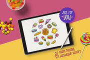 Sweet Dessert | Handwritten Font, a Script Font by LetterStuff Typefoundry (Thumbnail 8 of 10)