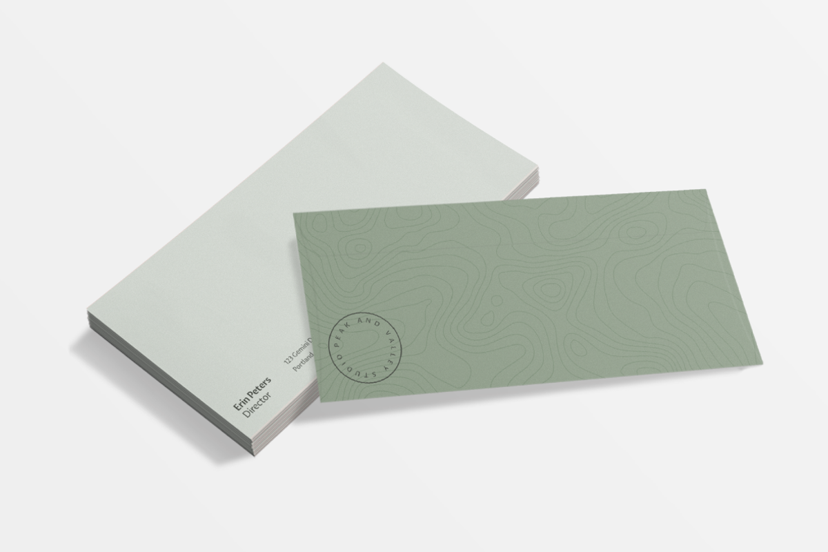 Topography Stationery Template, a Stationery Template by Hello Mart (Photo 5 of 5)