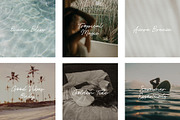 Ocean Bliss | Modern Handwritten, a Handwritten Font by Vikam Media (Thumbnail 9 of 9)