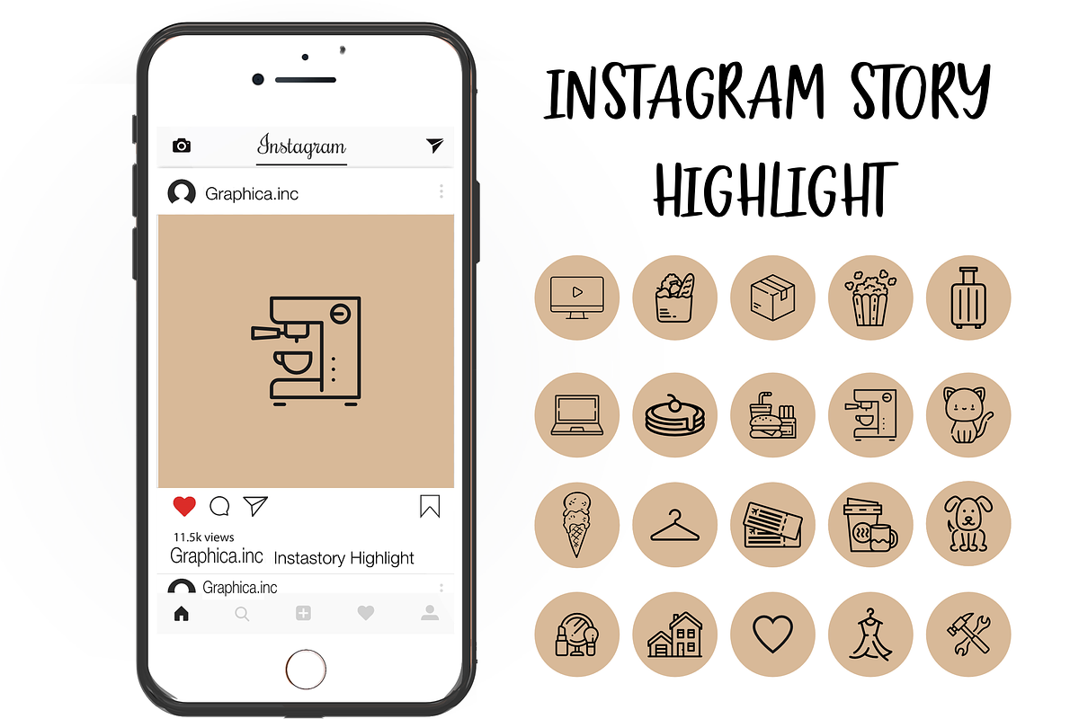 Instagram Story Highlight, a Templates & Theme by Neopat (Photo 1 of 3)