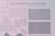 NOSTALGIA GRADIENT Textures & Shapes, a Texture Graphic by Oksana Trygub (Thumbnail 8 of 16)