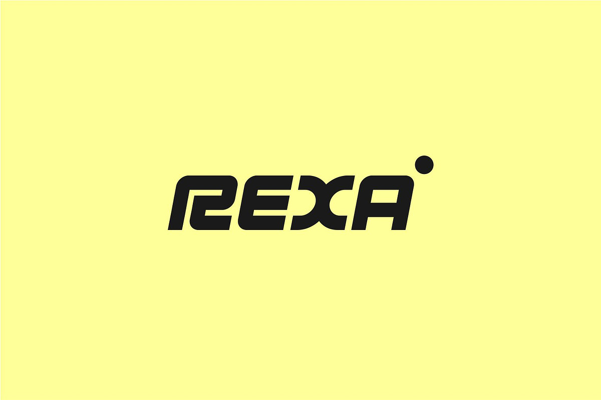 Regixa - Display Logo Font, a Sans Serif Font by suhadidesign (Photo 7 of 13)