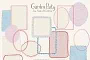 Whimsical Floral Backgrounds Frames, a Background Graphic by whiteheartdesign (Thumbnail 13 of 20)