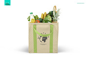 Non-woven Carrier Eco Bag Mock-up, a Product Mockup by BlackMocca (Thumbnail 5 of 7)