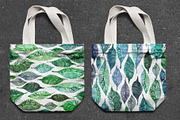 WATERCOLOR FOLIAGE|patterns & motifs, a Pattern Graphic by Retro Graphic Box (Thumbnail 8 of 8)