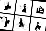 Lubo - Stylish illustration set, an Illustration by Growww (Thumbnail 7 of 8)