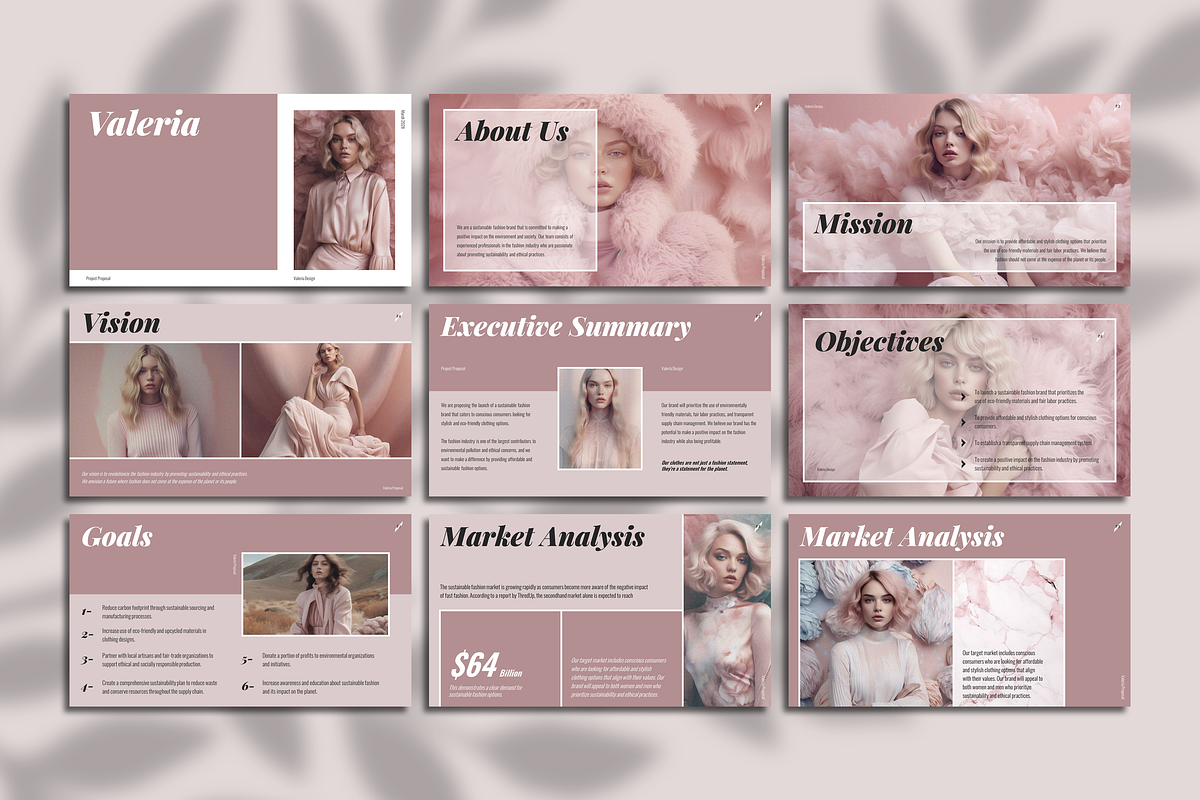 Valeria Business Proposal, a Presentation Template by SlideStation (Photo 6 of 9)