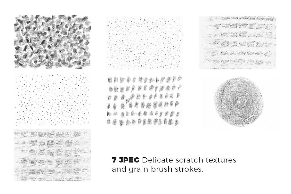 Subtle grunge brush stroke textures, a Texture Graphic by Oleg and Katja
