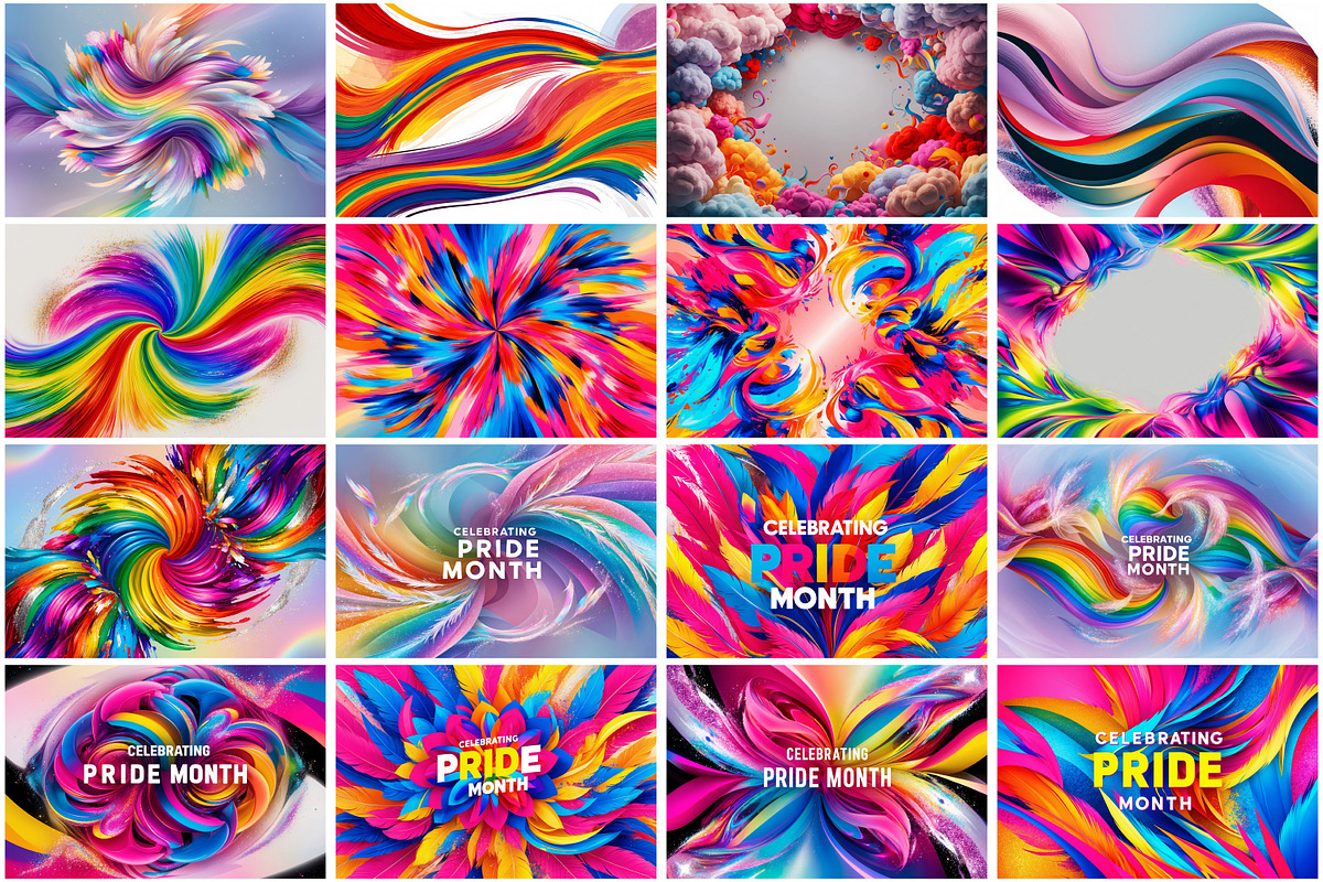 Pride Month Background, a Background Graphic by Forhadx5 (Photo 5 of 12)