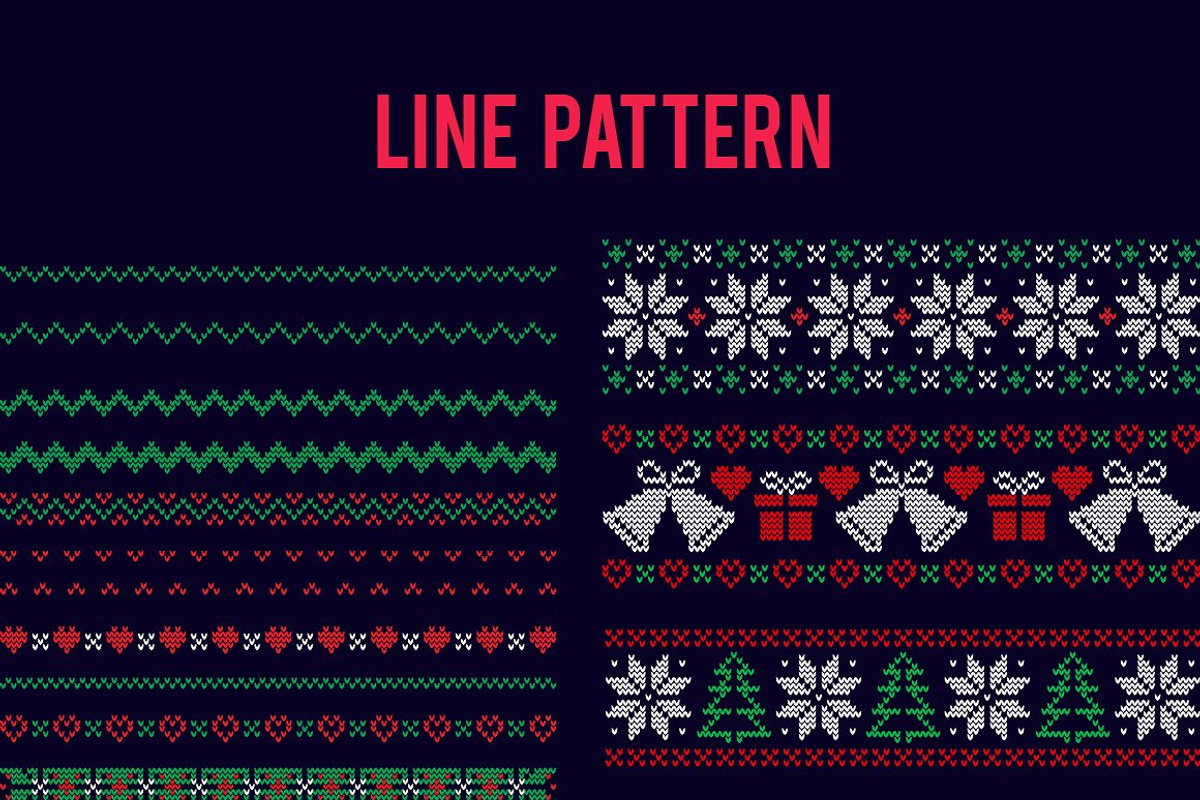 Ugly Sweater Christmas Bundle 70%OFF, an Action Add-On by beetlepixels (Photo 10 of 11)