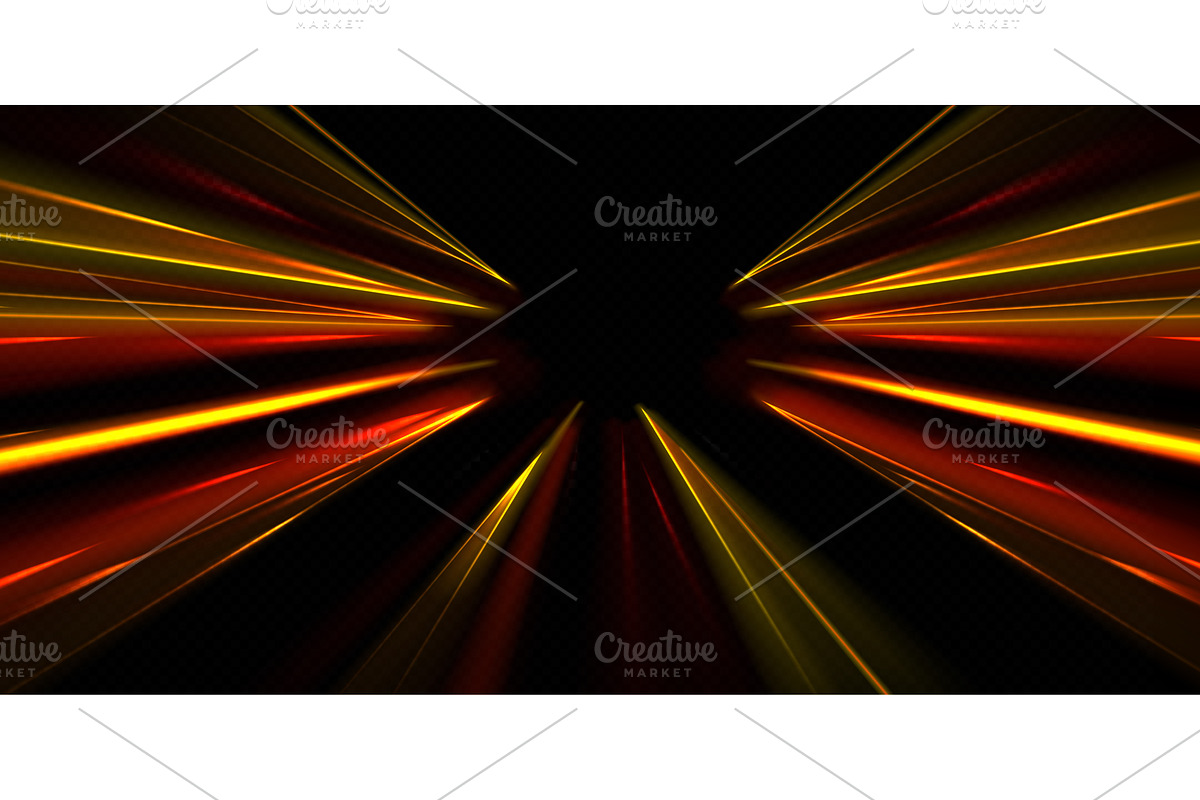 Speed perspective radial lines on, an Illustration by art PVP - market