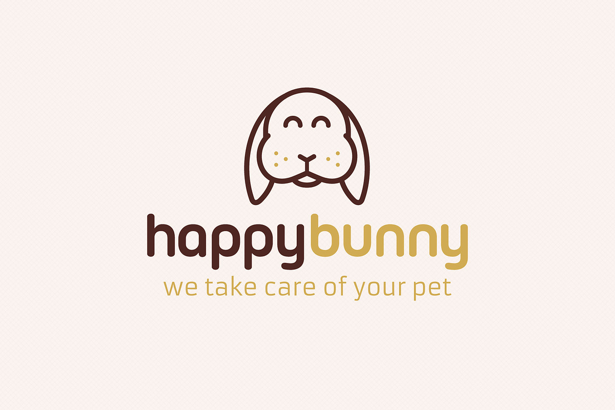 Happy Bunny Logo, a Branding & Logo Template by Sargatal (Photo 1 of 4)