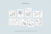 Stamps Illustration Collection, an Object Illustration by rouxsupplyco (Thumbnail 7 of 14)