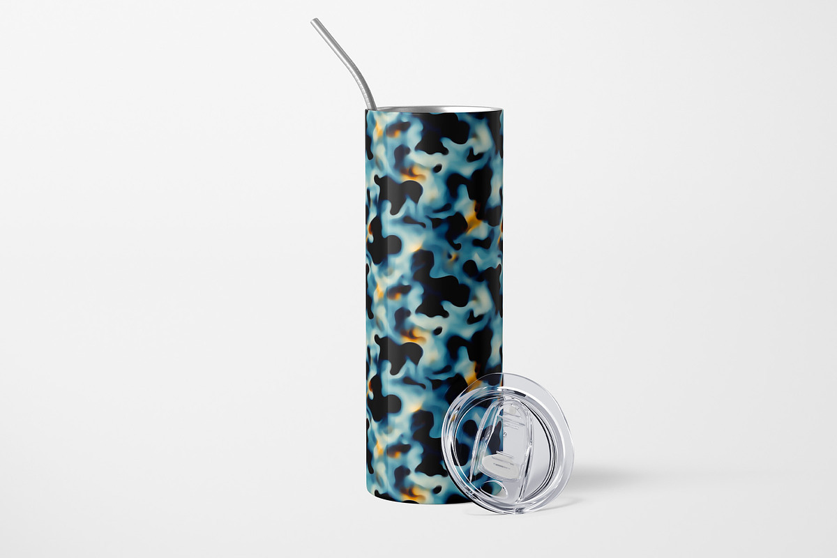 Bowerbird Tortoiseshell Pattern, a Pattern Graphic by Leysa Flores (Photo 8 of 11)