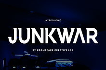 Junkwar - Modern Elegant Poster Font