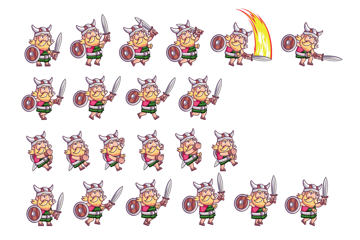 HIGHLANDER GAME SPRITE, an Illustration by Silpin (Photo 2 of 2)