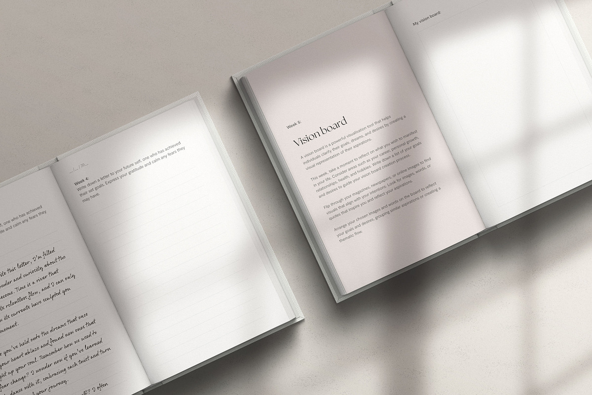 Wellness Journal | Indesign Template, a Brochure Template by Mindful Mapbooks Co. (Photo 7 of 11)