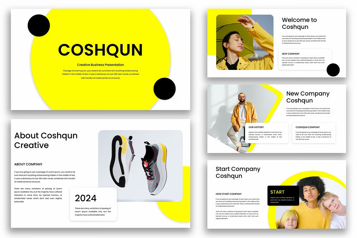 Cosqun – Business Google Slide, a Presentation Template by kreatifreya (Photo 2 of 6)