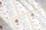 CV Resume Canva Template, a Resume Template by Pulsecolor (Thumbnail 4 of 10)