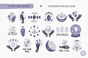 Mystical Crystals Hand Drawn Set, an Object Graphic by Alena Koval (Thumbnail 8 of 18)