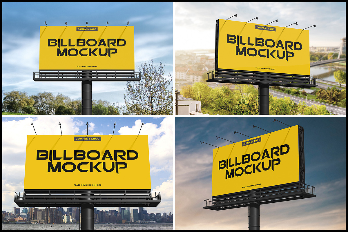 Billboard Mockup, an Advertising Mockup by mockupbuys (Photo 1 of 10)