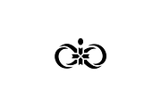 Minimalist Infinity Medical Logo, a Branding & Logo Template by Luxury Logos (Thumbnail 3 of 4)