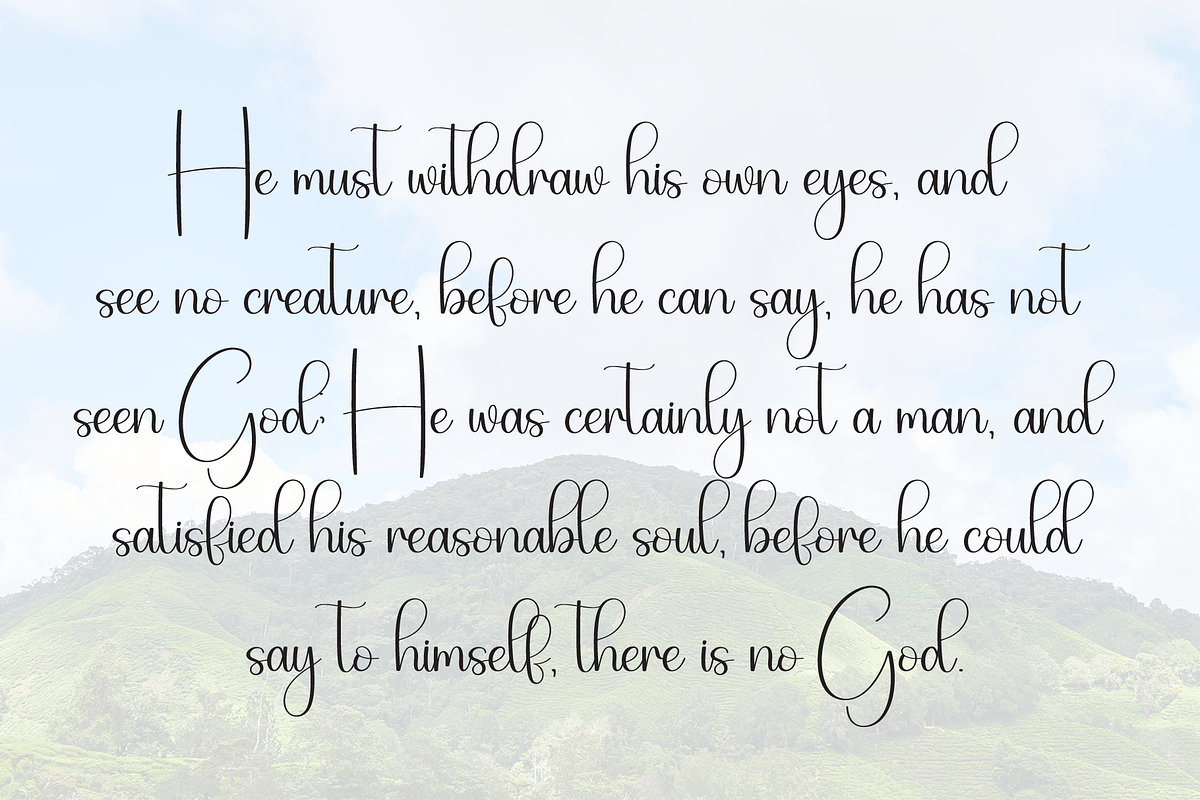 Wednesday | Script Font, a Handwritten Font by Scratchones (Photo 6 of 9)