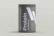 Protein Tall Jar Mockup, a Packaging Mockup by DesignRushMarket (Thumbnail 12 of 12)