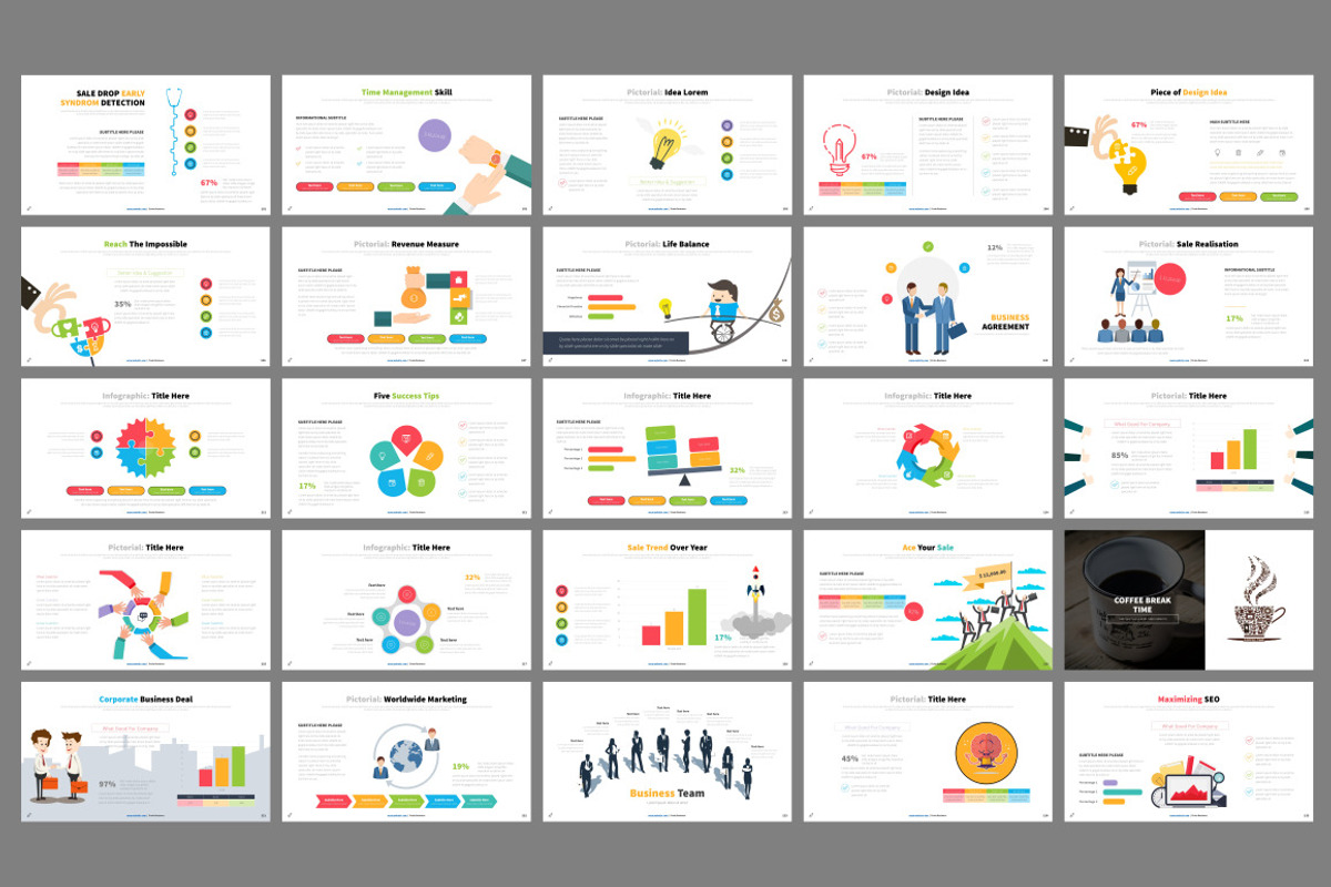 ProIn Business Powerpoint, a Presentation Template by GreenDesign (Photo 5 of 9)