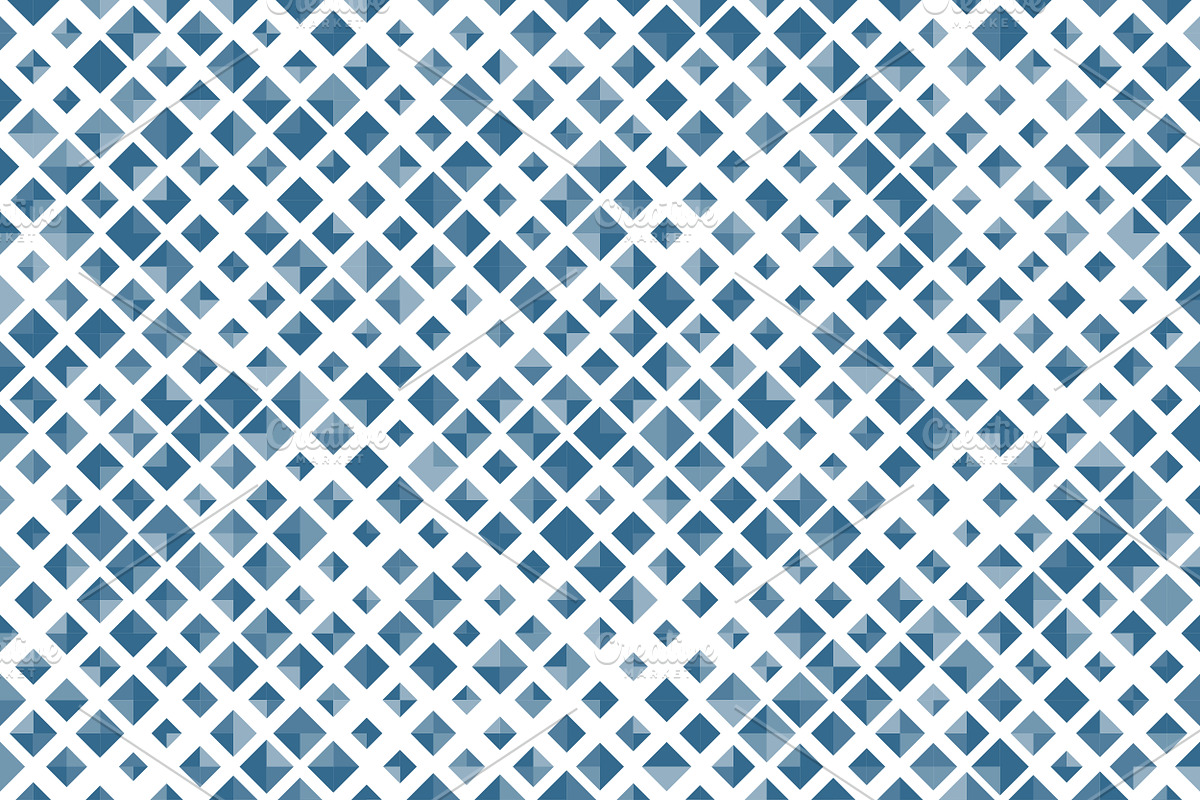 Seamless pattern with rhombuses, a Decorative Illustration by VectorShop (Photo 3 of 10)