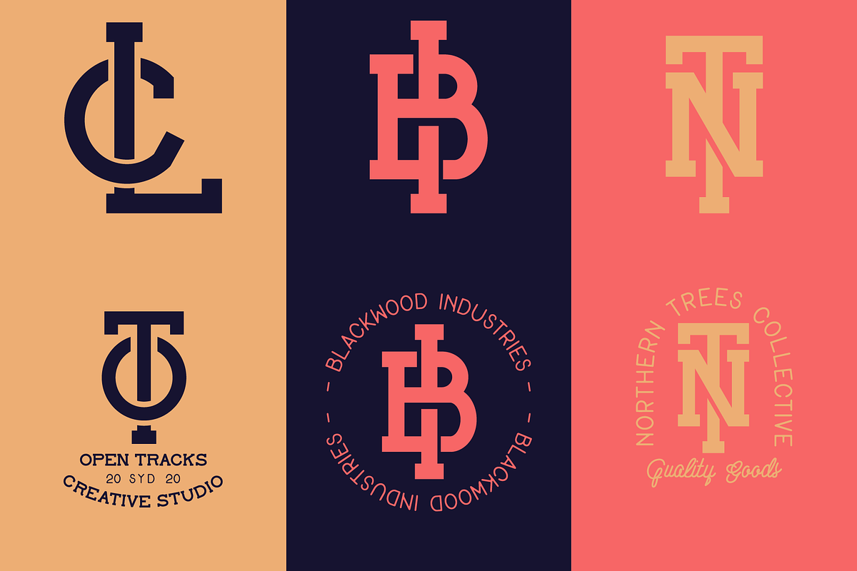 Open Springs - Font Trio, a Script Font by The Forge Type Co (Photo 11 of 16)