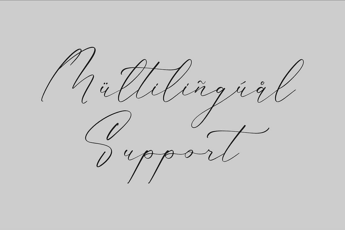 Gladista Arabela Beauty Calligraphy, a Script Font by Storytype Studio (Photo 11 of 15)