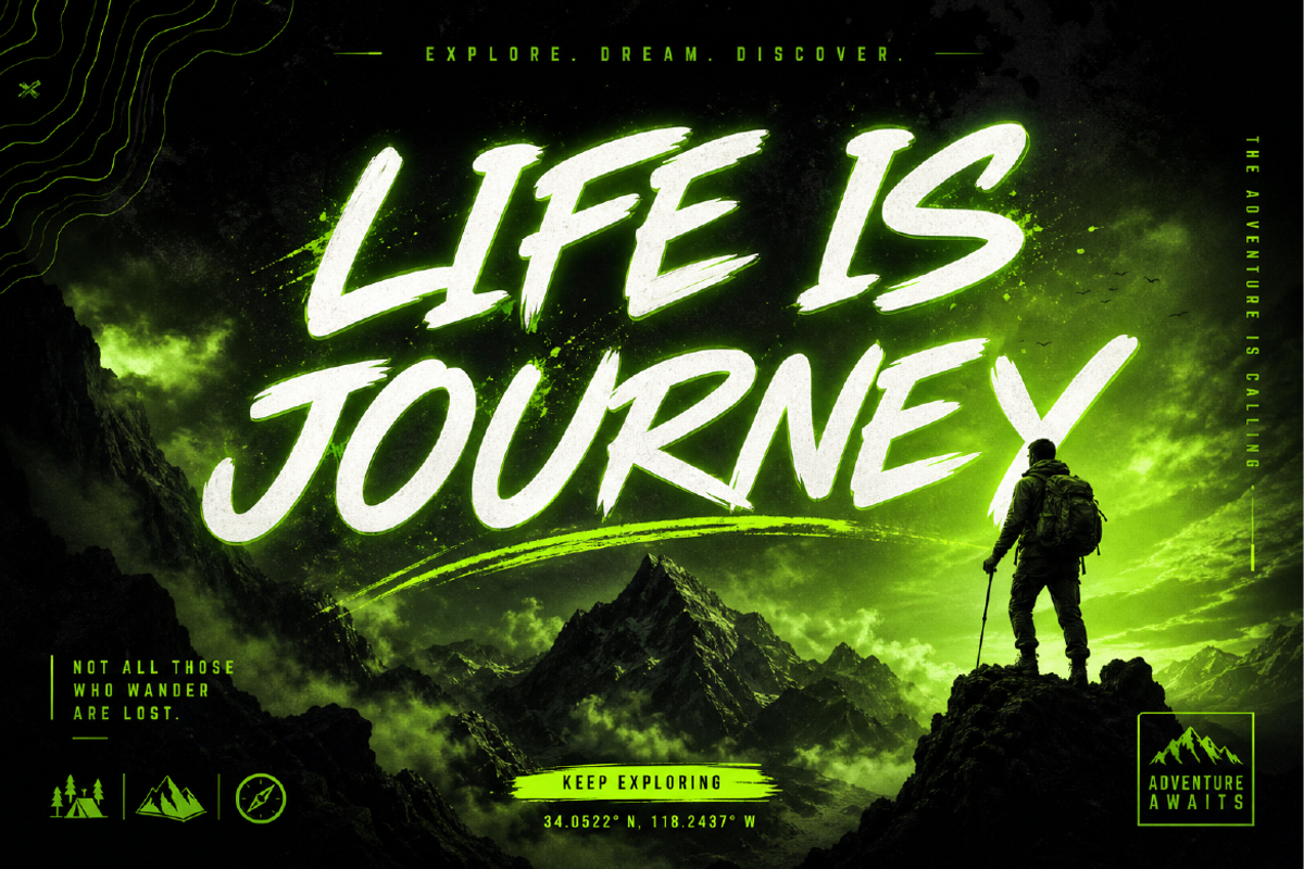 Raves Dynamic Sports Brush Font, a Handwritten Font by Serbaneka Studio (Photo 6 of 7)