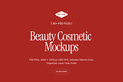 Cosmetic Boxes & Promotion Mockups, an Advertising Mockup by Vitora Mockup (Thumbnail 2 of 12)