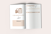 Car Maintenance Logbook, a Templates & Theme by KDPISH (Thumbnail 2 of 4)