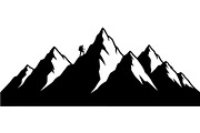 Mountain Range Silhouette, an Object Graphic by Designer_Momina (Thumbnail 12 of 20)