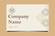 Natural Floral Business card, a Marketing Template by sekitarief (Thumbnail 3 of 3)