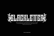 Black Gevopar - Gothic Font, a Blackletter Font by QR Design Studio (Thumbnail 2 of 9)