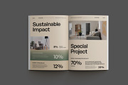 Gradient Green KPI Report, a Brochure Template by Neermana (Thumbnail 7 of 10)