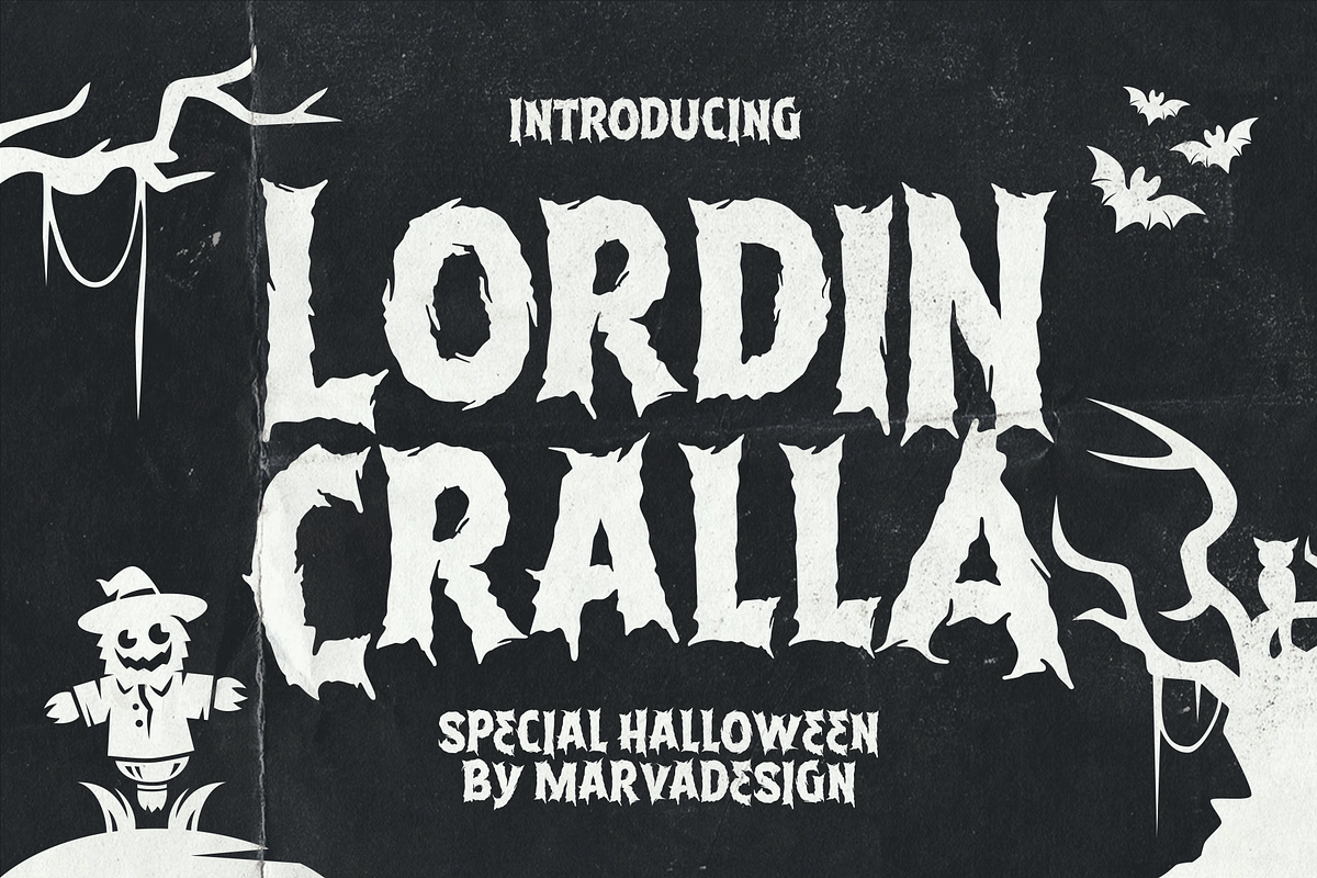 Lordin Cralla Font, a Handwritten Font by Marvadesign (Photo 1 of 10)