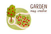 Children in the garden poster, a Person Illustration by Tani Kuzminka (Thumbnail 3 of 4)
