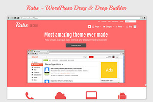 Rabs - Wordpress Drag & Drop Builder