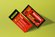 Travel Agency Vacation Voucher, a Card Template by graphicook (Thumbnail 3 of 3)
